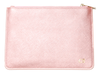 Personalised Pouch Clutch Bag Pink Shimmer Saffiano Bridal Gifts for her